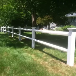vinyl fence installation