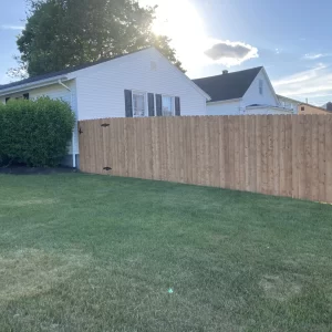 wood fencing